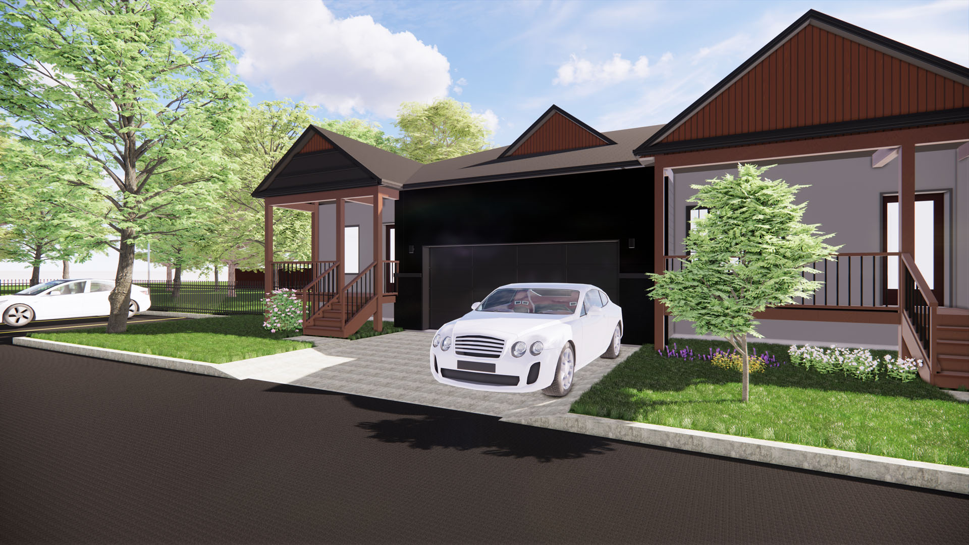 Princeton exterior render